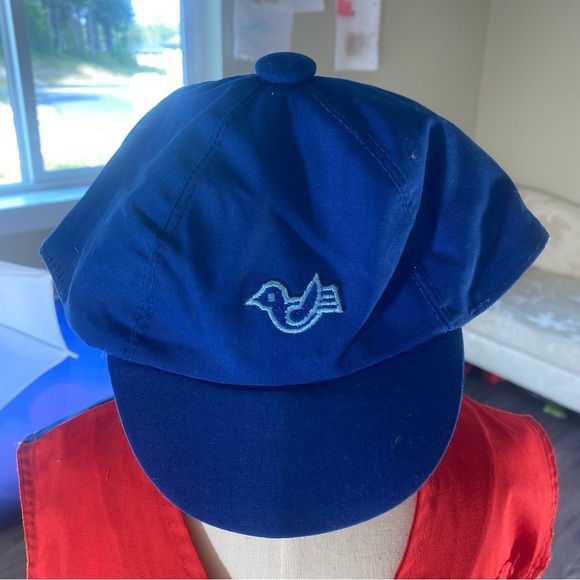 Vintage Red & Blue Girl’s Scout Uniform Dress w/ Hat | Size A-32 - Picture 9 of 11